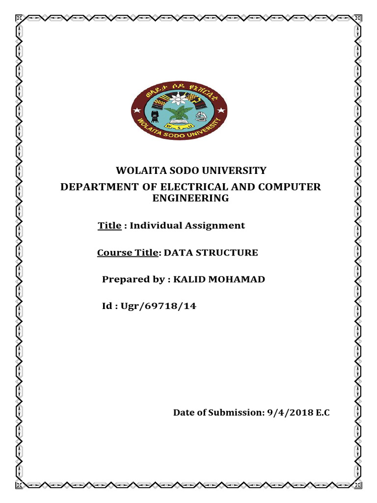 Kalid DS Assignment | PDF