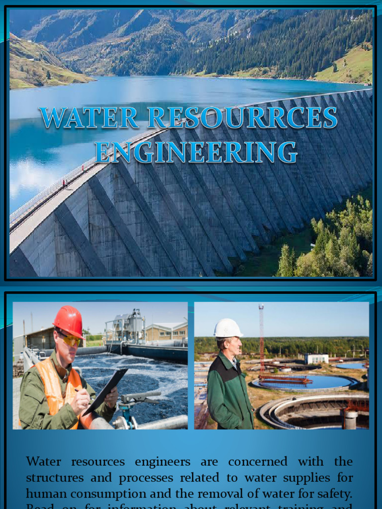 Overview of Water Resources Engineering | PDF | Water | Water Resources