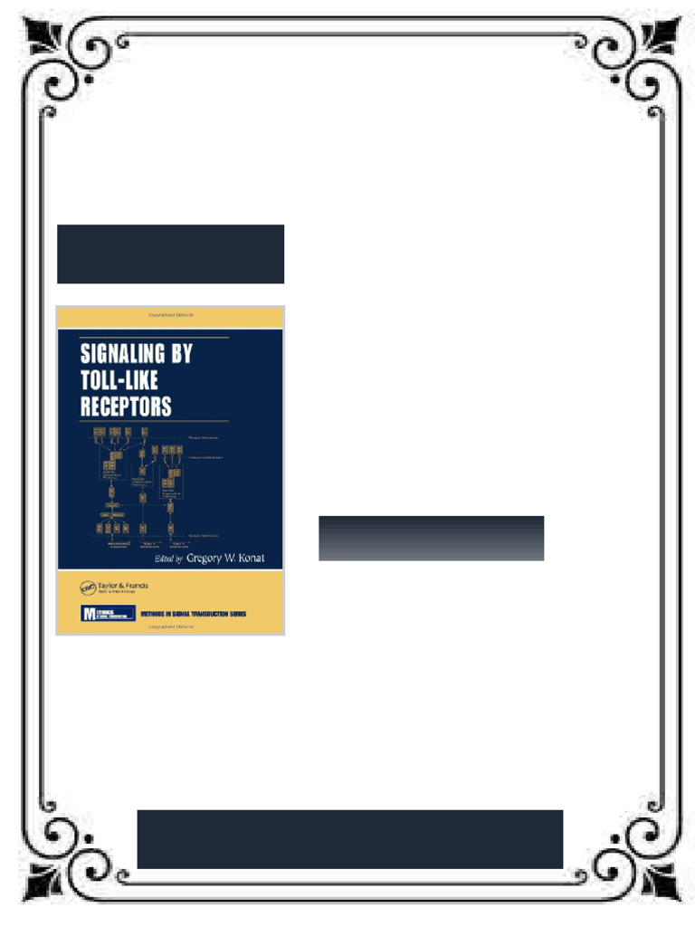 Signaling by Toll Like Receptors 1st Edition Gregory W. Konat ebook ...