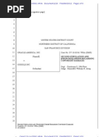 Oracle agreement for zero damages v Google