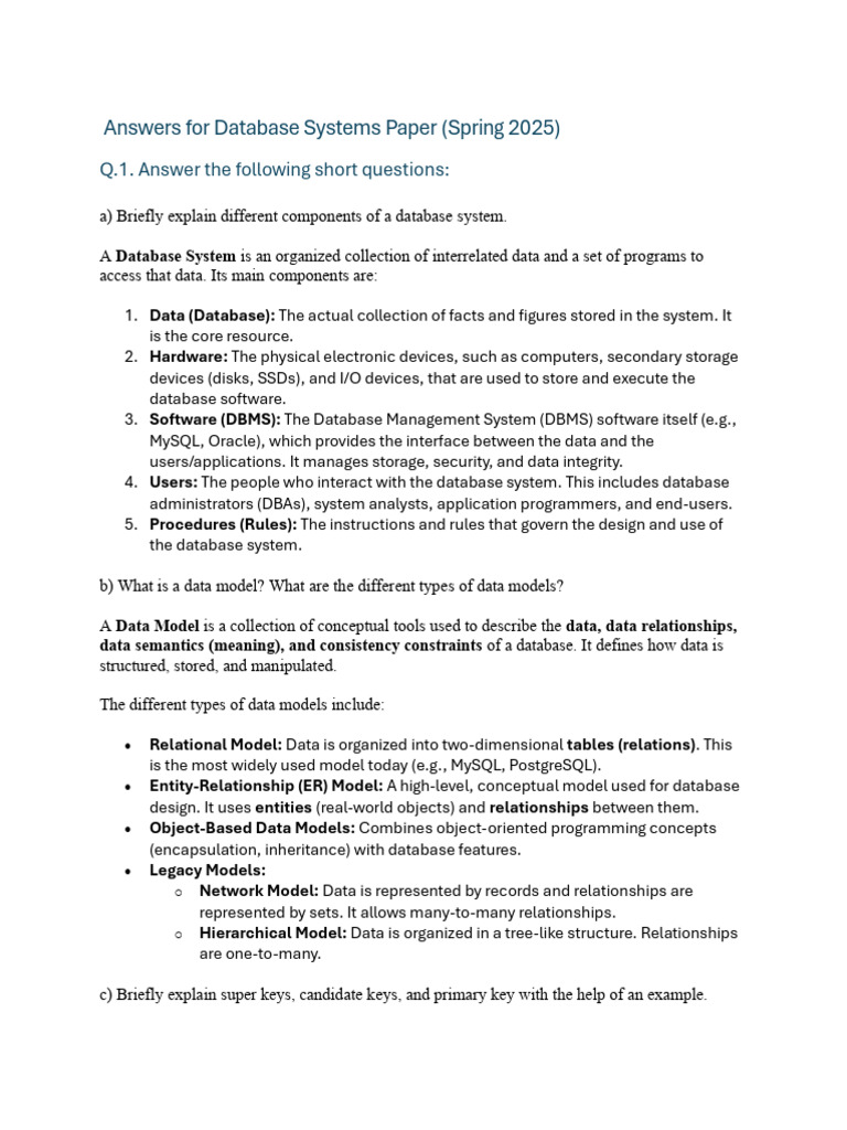 Document (10) | PDF | Databases | Database Transaction