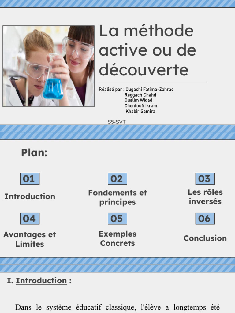 Méthode Active de Découverte en Éducation | PDF | Apprentissage | Pédagogie