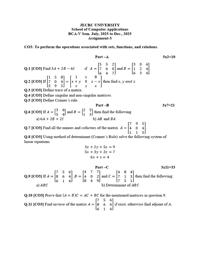 Assignment 3 | PDF
