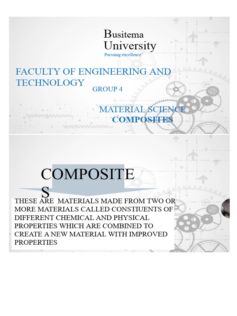 Understanding Composite Materials and Bonding | PDF | Composite ...