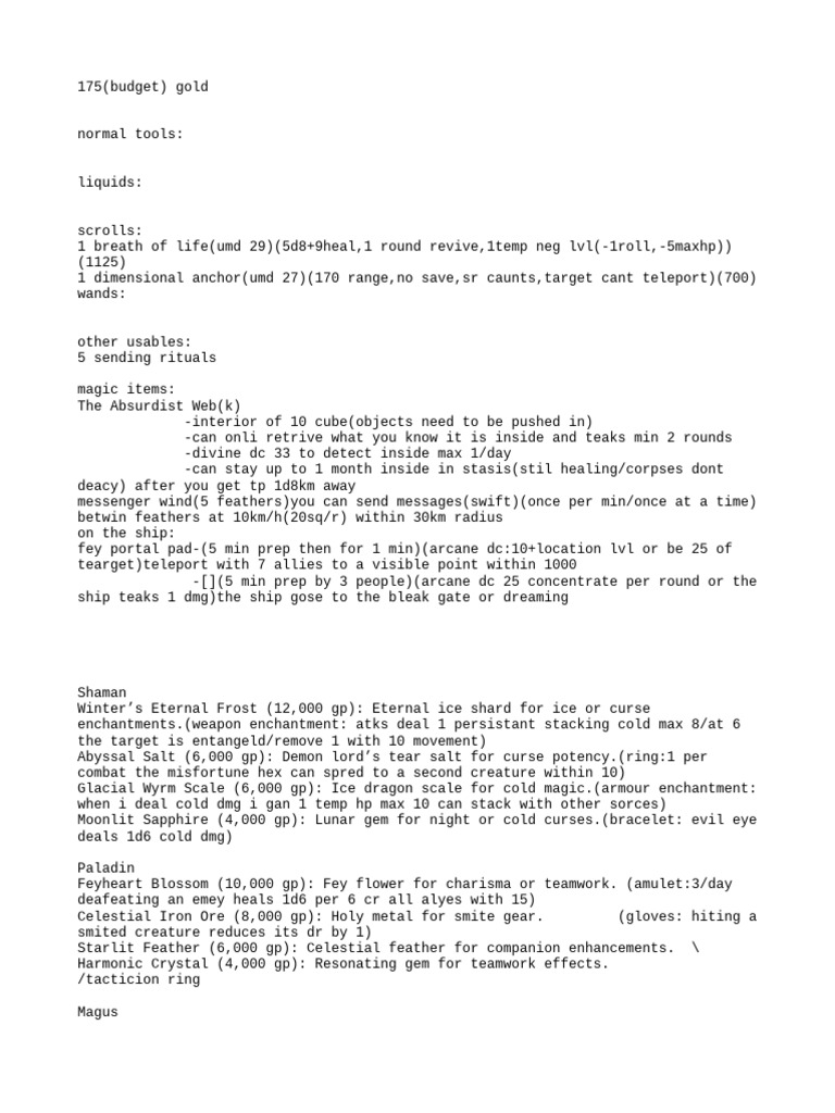 !!Inventory | PDF