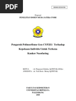 Download Proposal CYP2E1 Sateks Unsri by Aria Indrabrata SN97712912 doc pdf