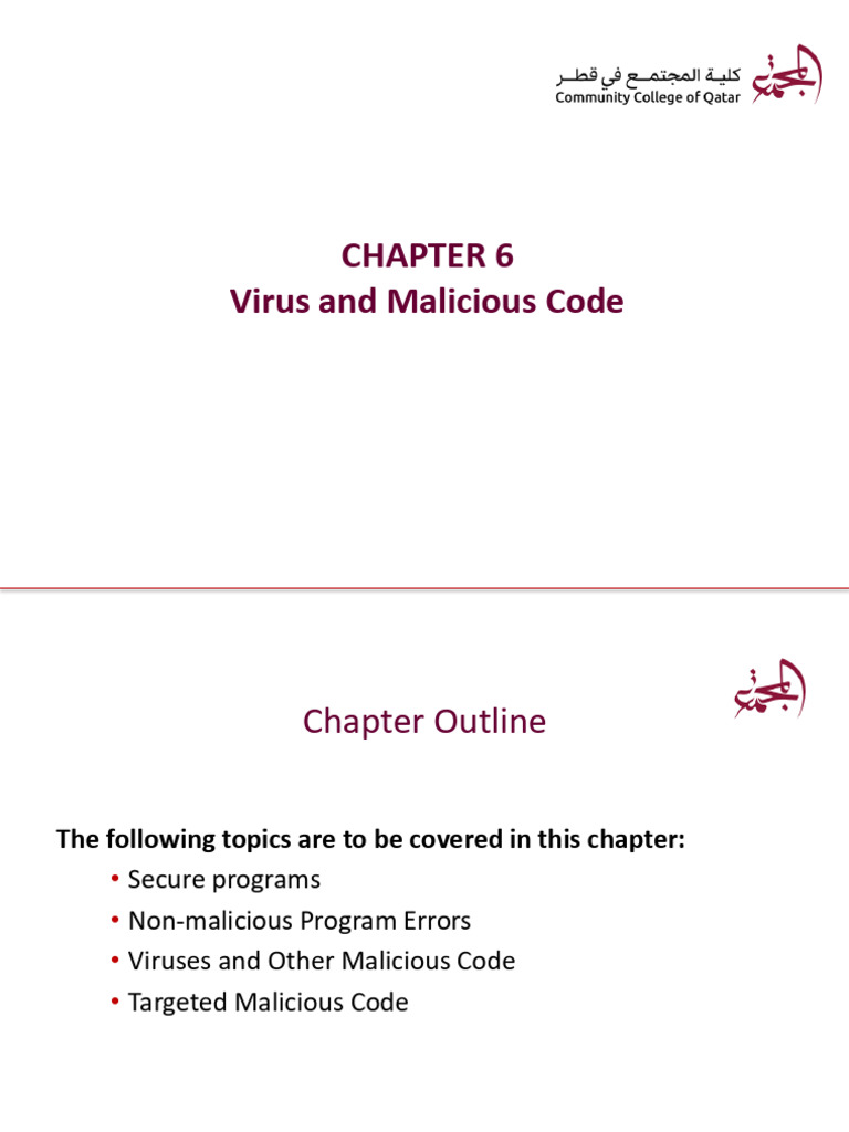 Understanding Viruses and Malicious Code | PDF | Malware | Software