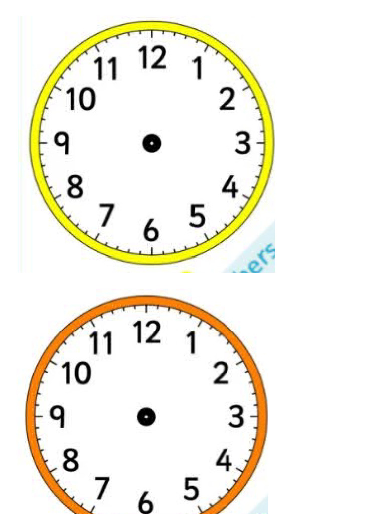Clock Printable | PDF