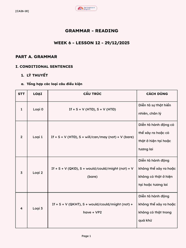 (Ca26-18) Lesson 12 Handout | PDF