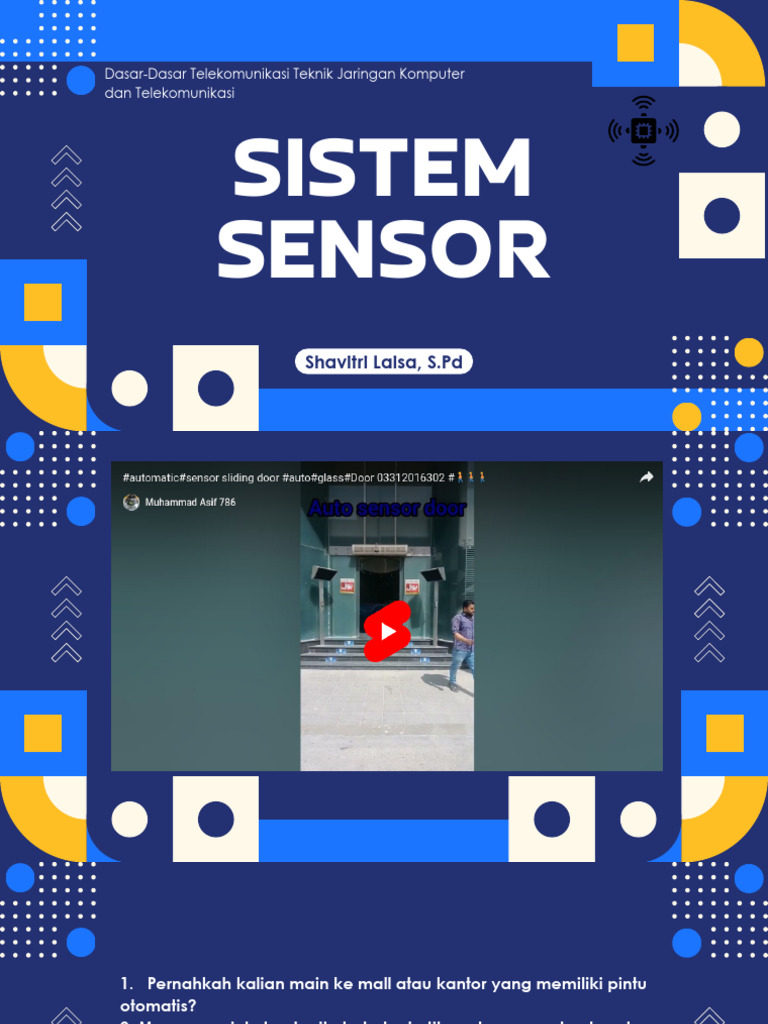 Dasar Teknik Jaringan dan Sensor | PDF