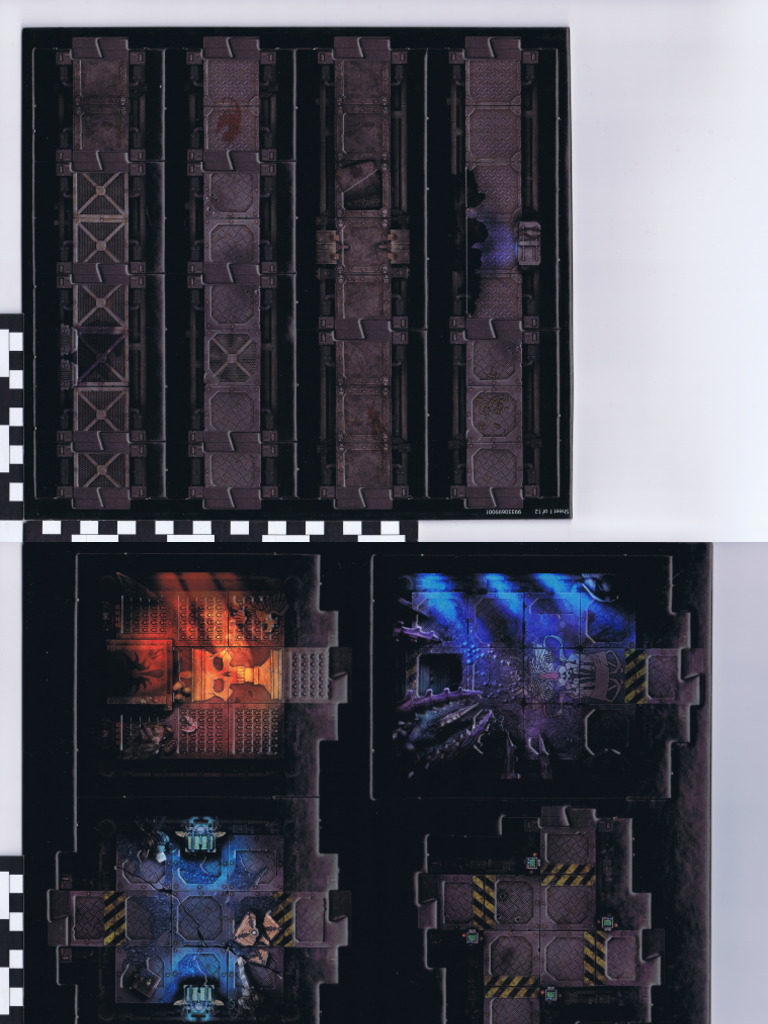 Space Hulk v3 - Pièces Et Pions - Format A3 | PDF