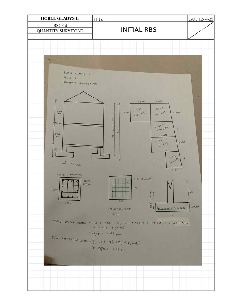 Initial RSB | PDF