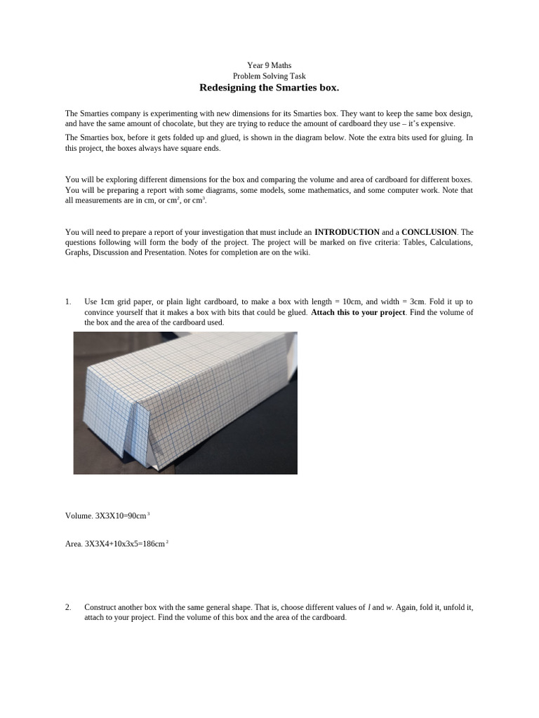 Year 9 Maths - Copy (1) | PDF | Area | Microsoft Excel