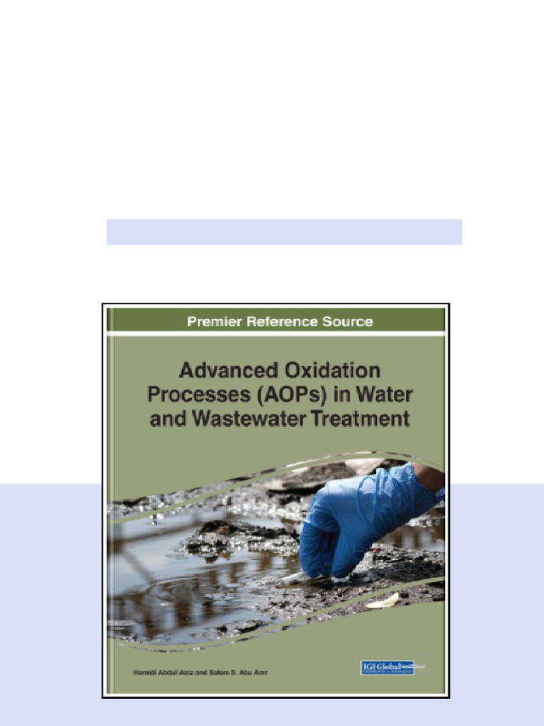 Advanced Oxidation Processes Aops In Water And Wastewater Treatment Amr ...