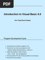 Session 1 - Introduction To Visual Basic 6.0