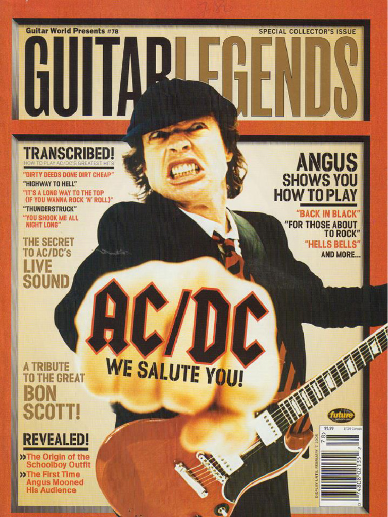 Guitar Legends - AC DC | PDF
