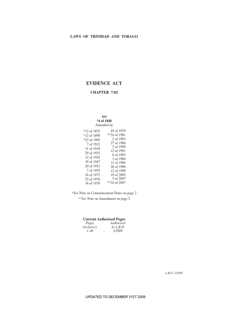 Ch2009_7.02 (4) | PDF | Evidence (Law) | Witness