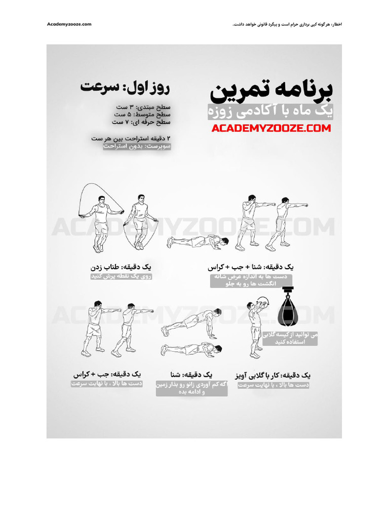 30days Boxing Plan | PDF