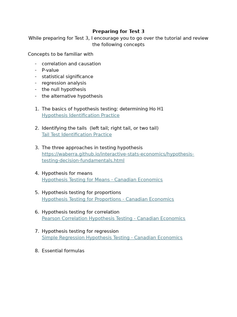 Preparing for Test 3 (4) | PDF