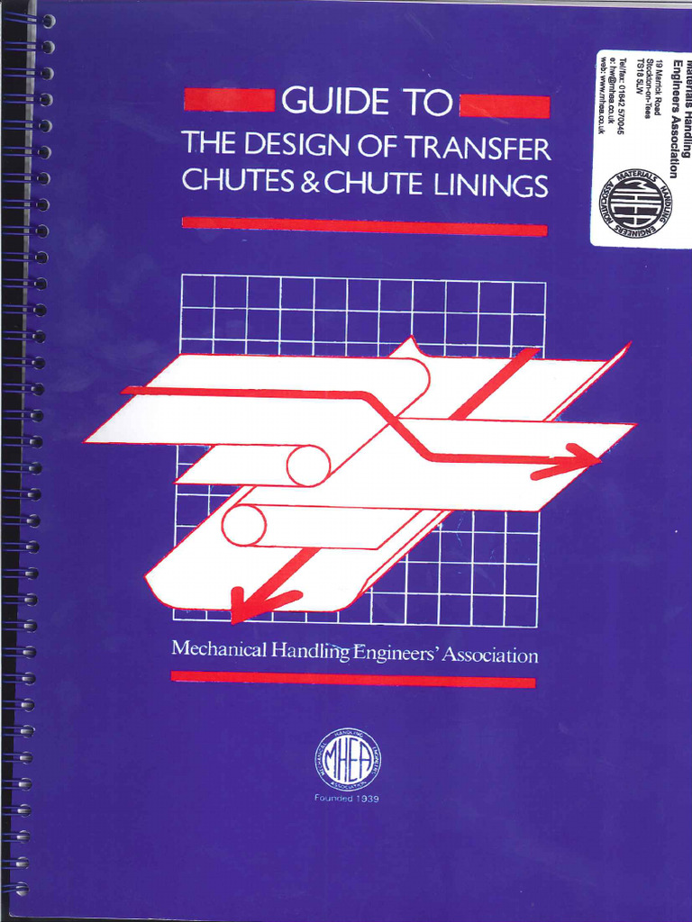 The Design of Transfer Chutes and Chute Linings | PDF