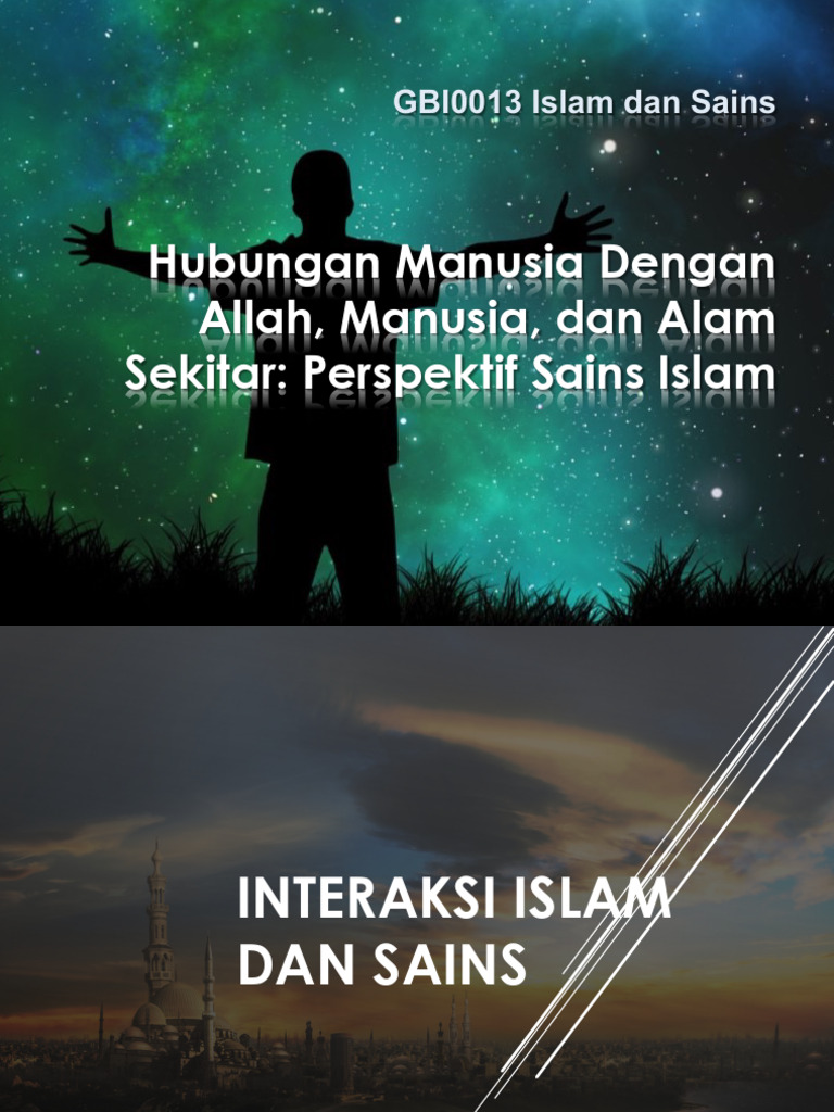 Integrasi Islam dan Sains Modern | PDF