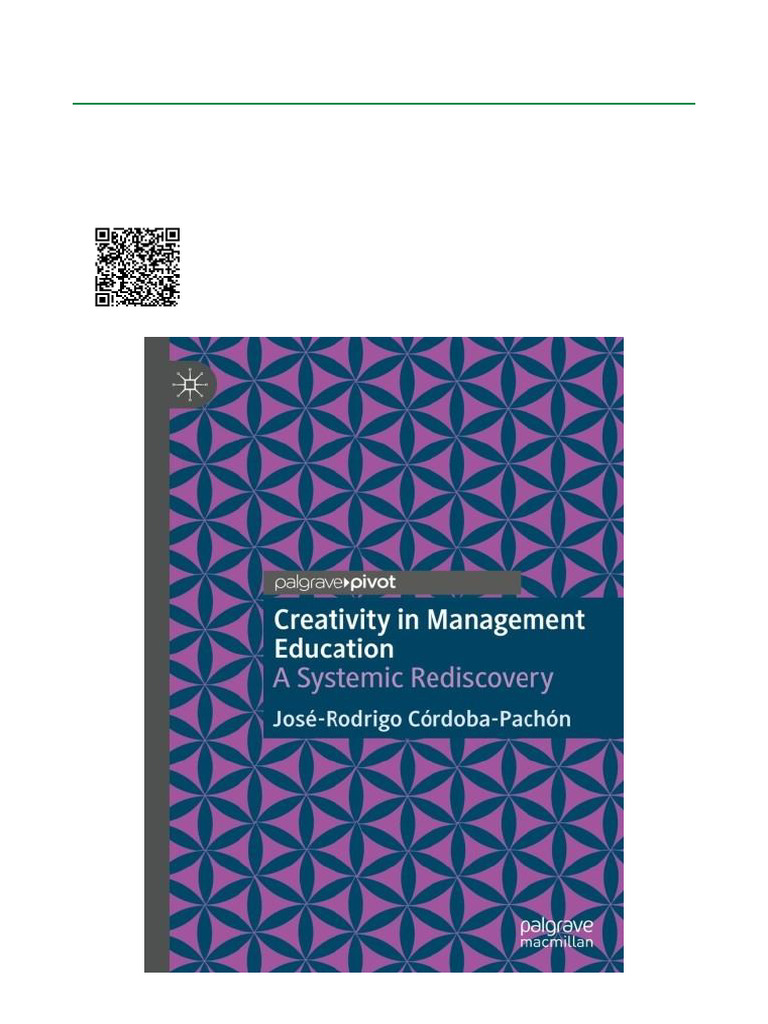 Creativity in Management Education Guide | PDF | Creativity | Cognition