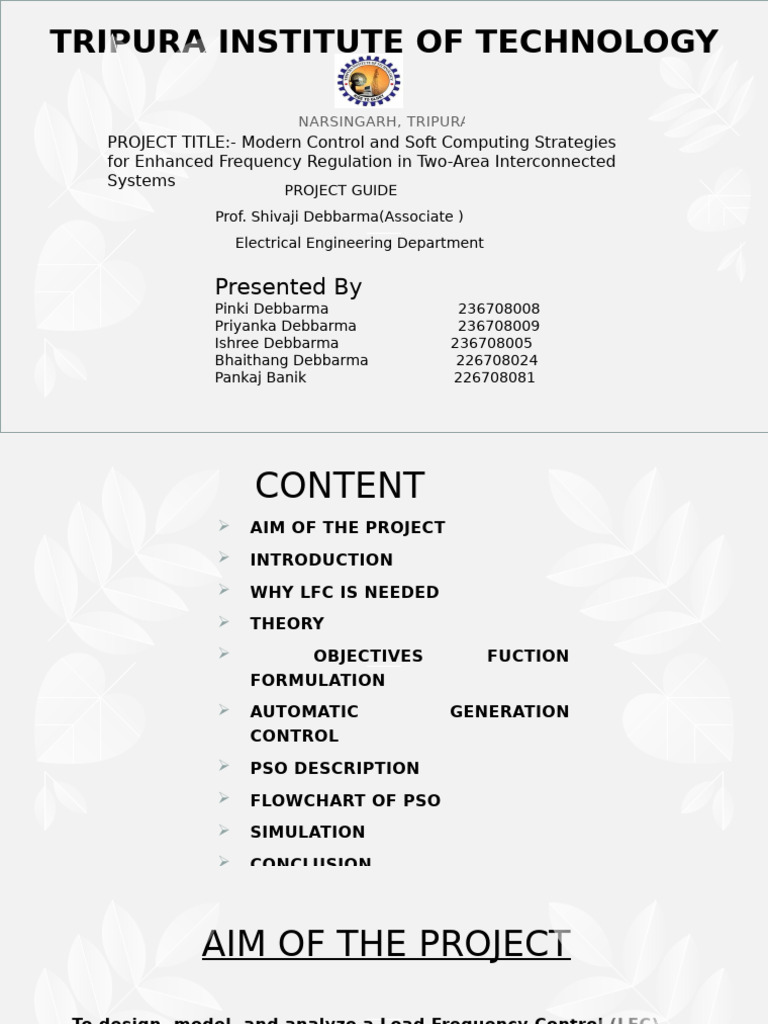 Enhanced Frequency Regulation in Power Systems | PDF | Electric ...
