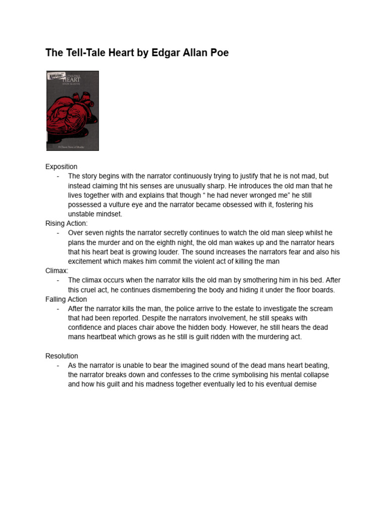The Tell-Tale Heart: A Study of Guilt | PDF
