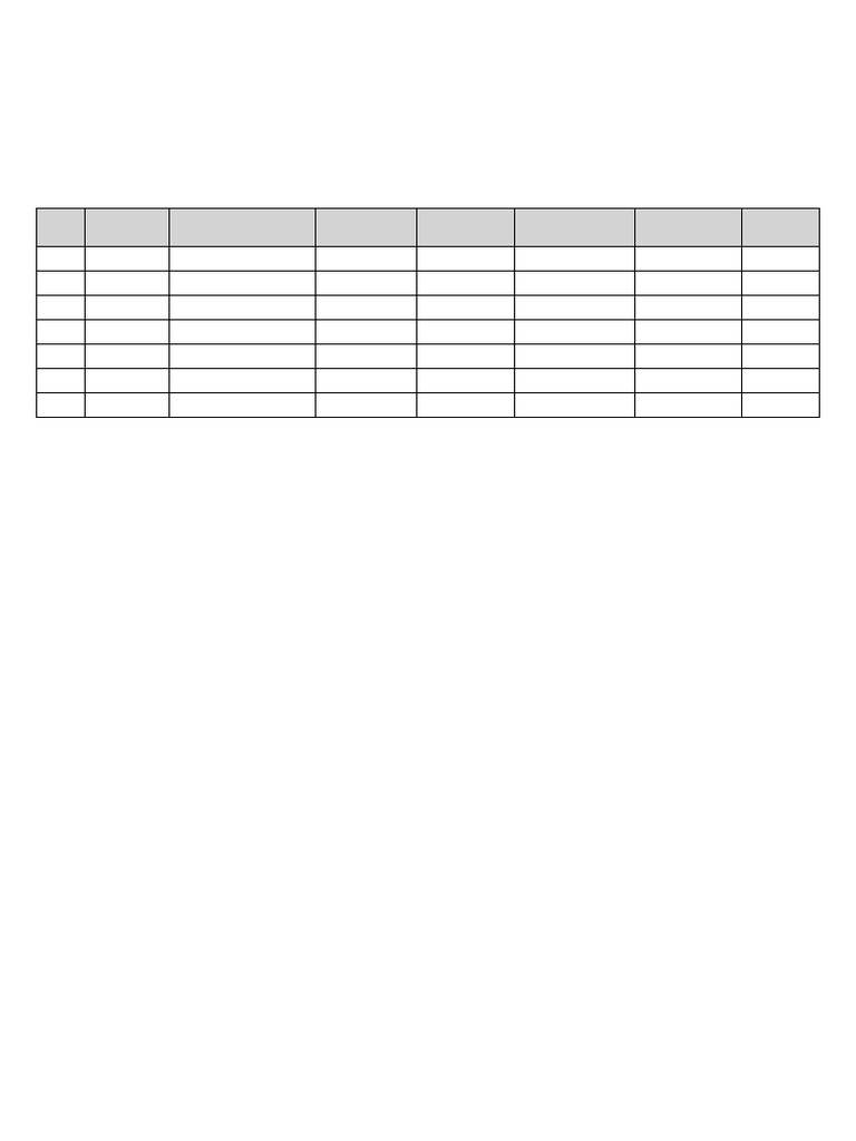Conventional Hotel Booking Chart Format | PDF