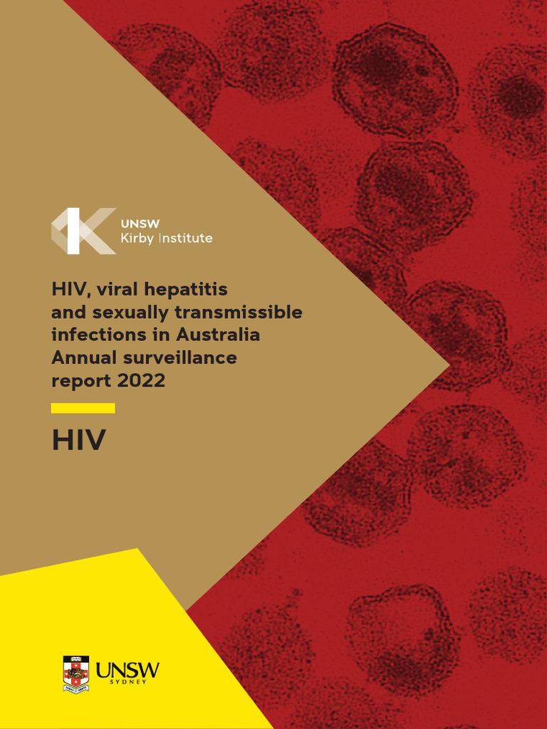 Australia HIV & STI Surveillance Report 2022 | PDF | Hiv | Hiv/Aids