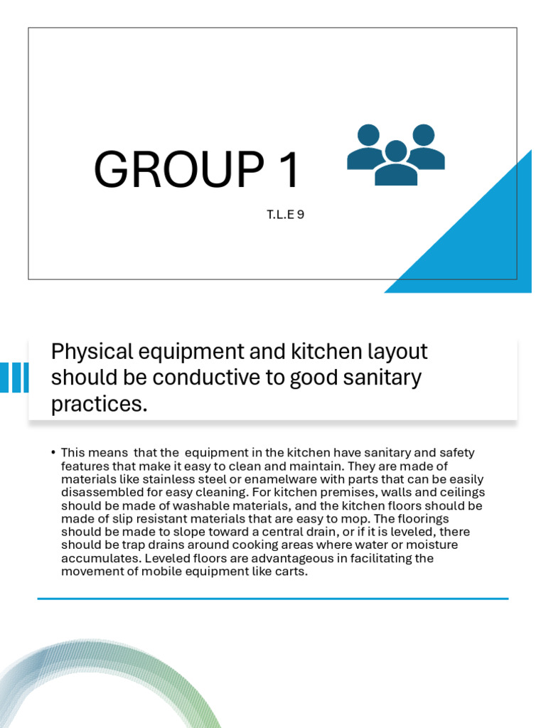 GUIDELINES in The Cleanliness Group 1 | PDF