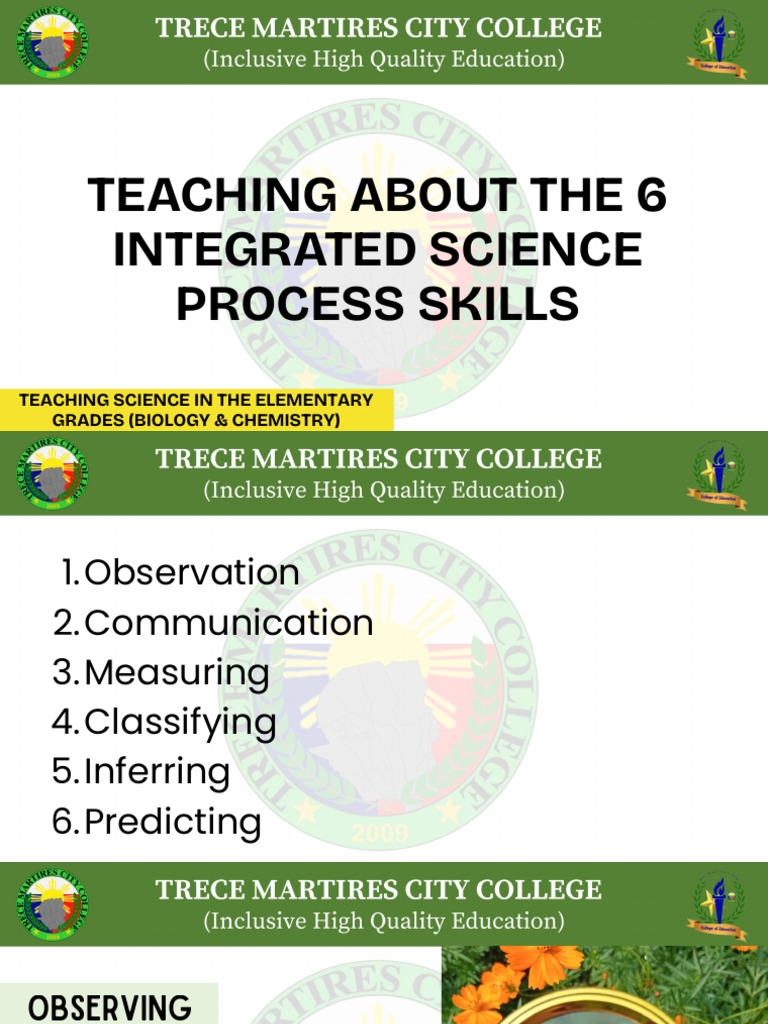 6 Essential Science Process Skills | PDF