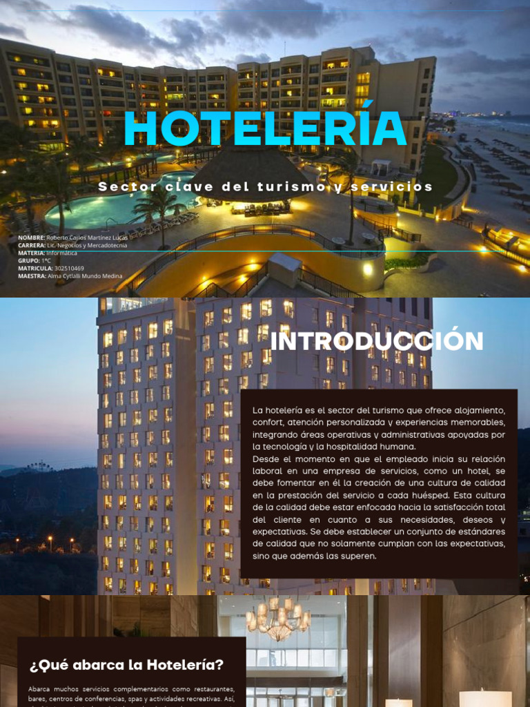 Actividad 4.3 'Presentacion' - 20251130 - 210141 - 0000 | PDF | Hotel ...