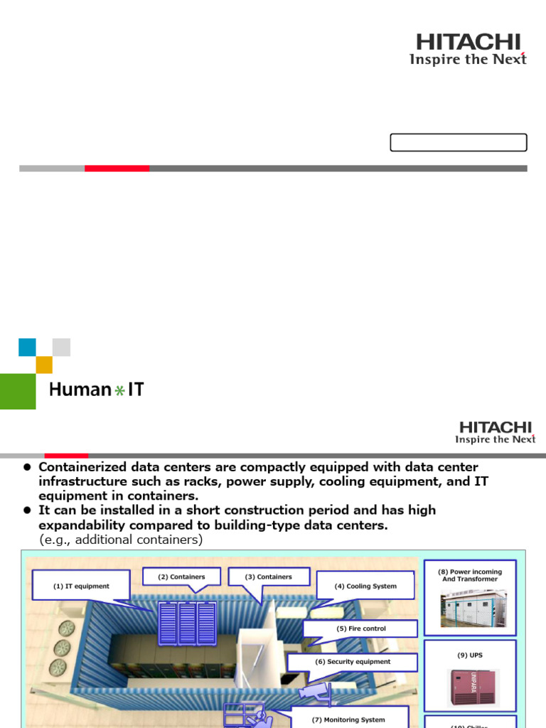 Containerized Data Centers Overview | PDF | Data Center | Power Supply
