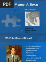 Download Manuel Roxas by Francis Antonio Llenaresas Quijano SN97722738 doc pdf