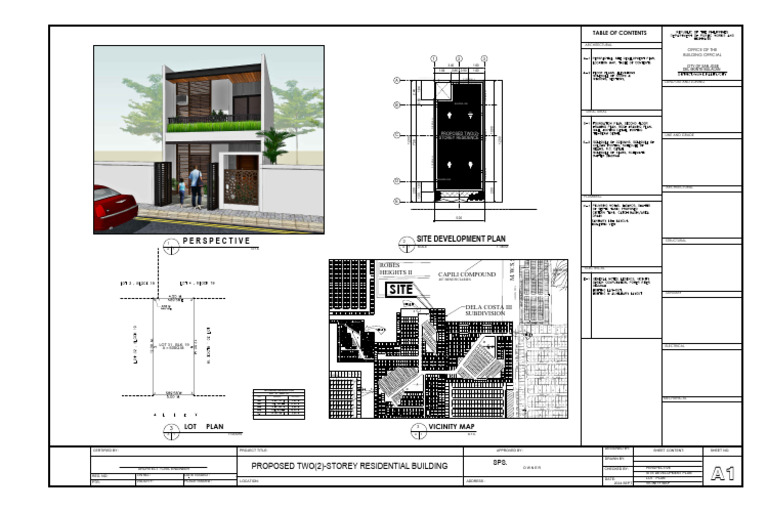 A1 Architectural Plan | PDF | Architectural Design | Architecture