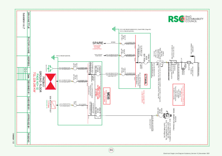 Electrical Single Line Diagram Guide | PDF | Electrical Engineering ...