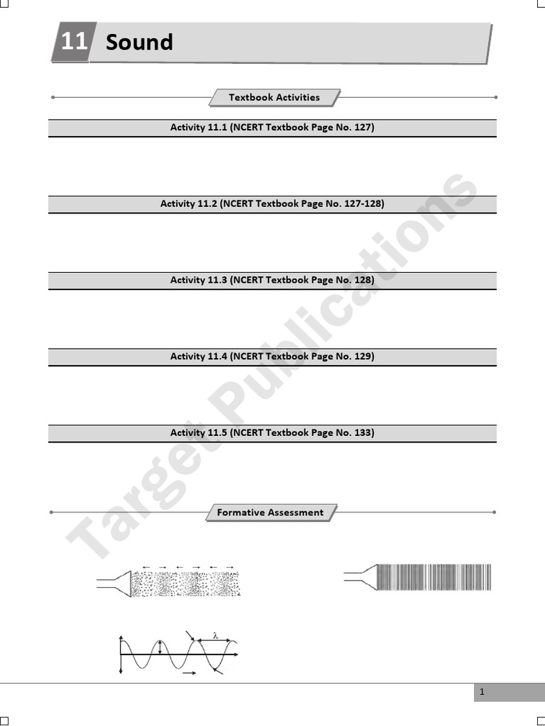 Sound Wave Activities and Calculations | PDF | Sound | Waves