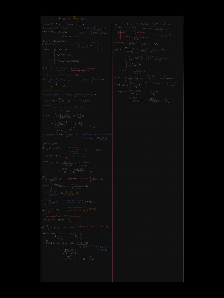 03 Beta Function | PDF