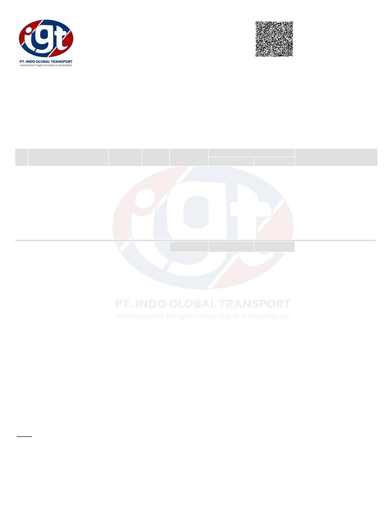 Sea Freight Quotation for Import to Jakarta | PDF | Cargo | Freight ...