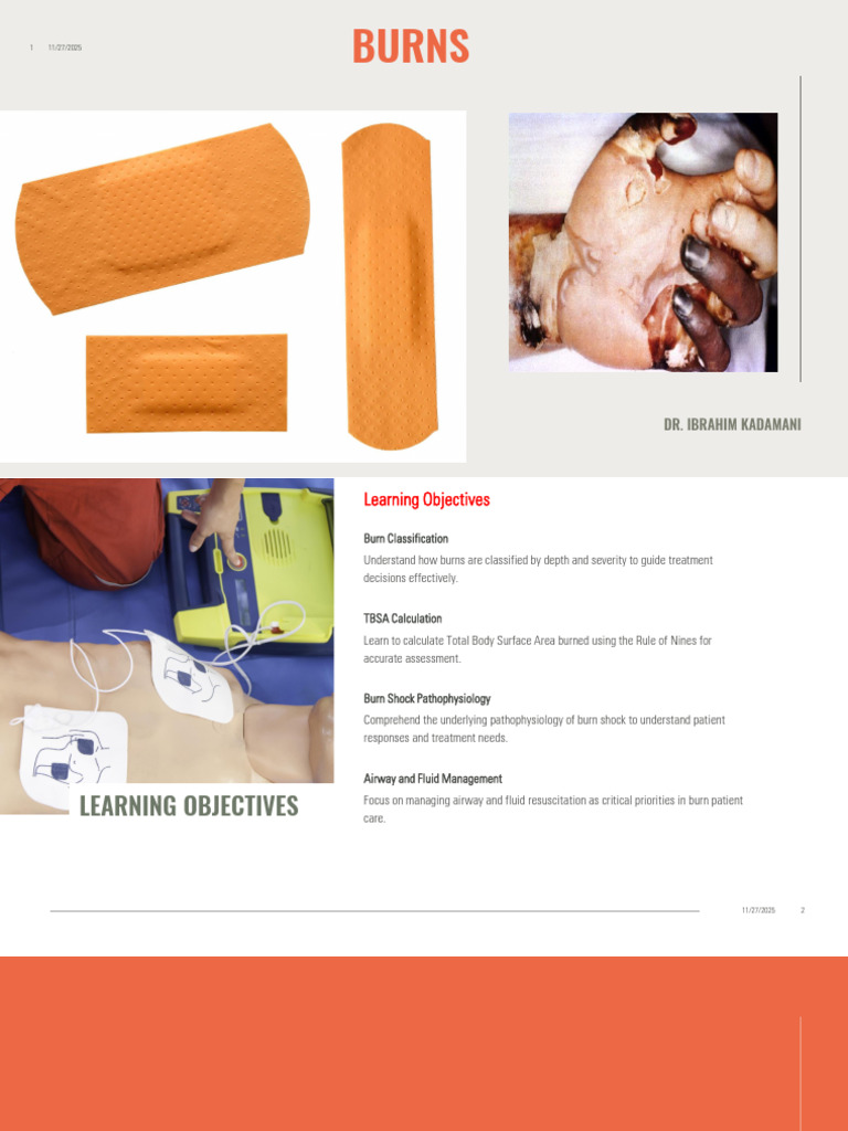 Lec. 26 Burns | PDF | Burn | Skin