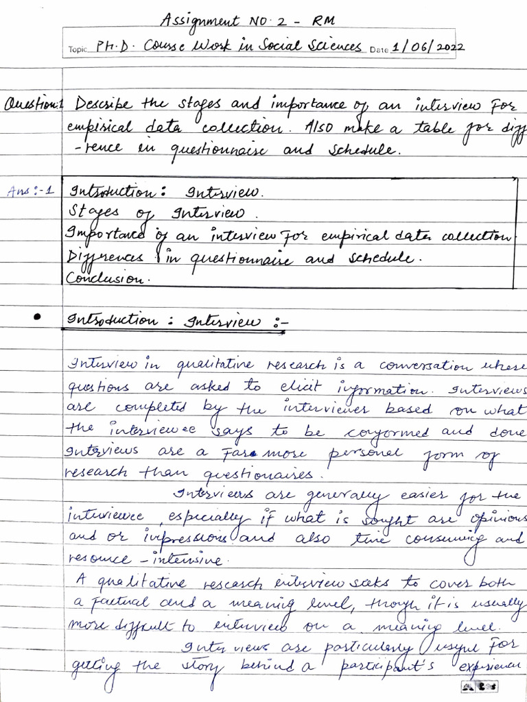 Priyanka Kumawat, Assignment No. 2 RM | PDF