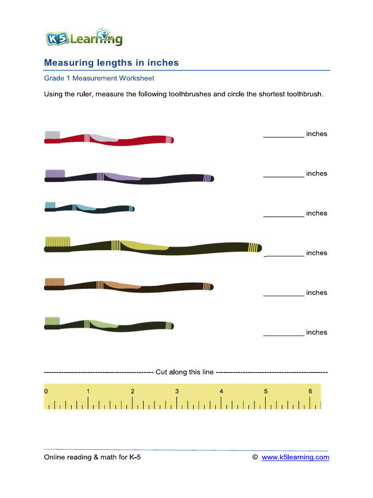 Inches Activity | PDF