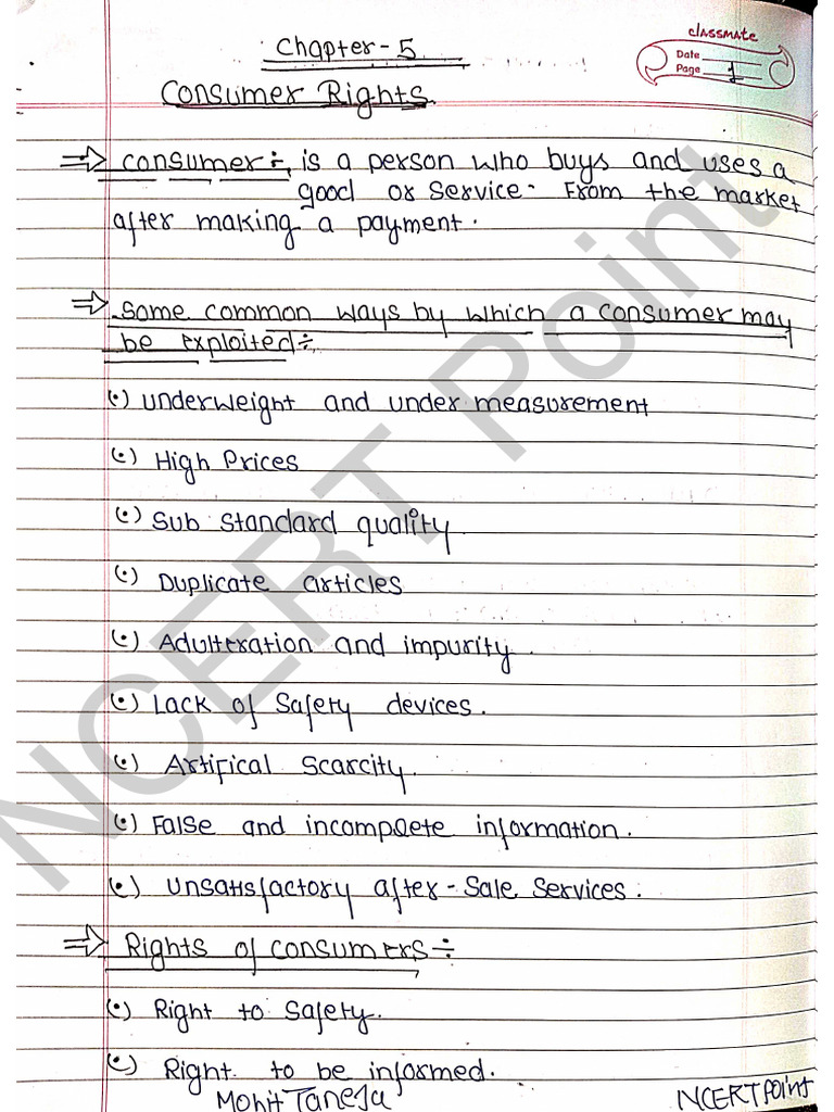 Consumer Rights | PDF