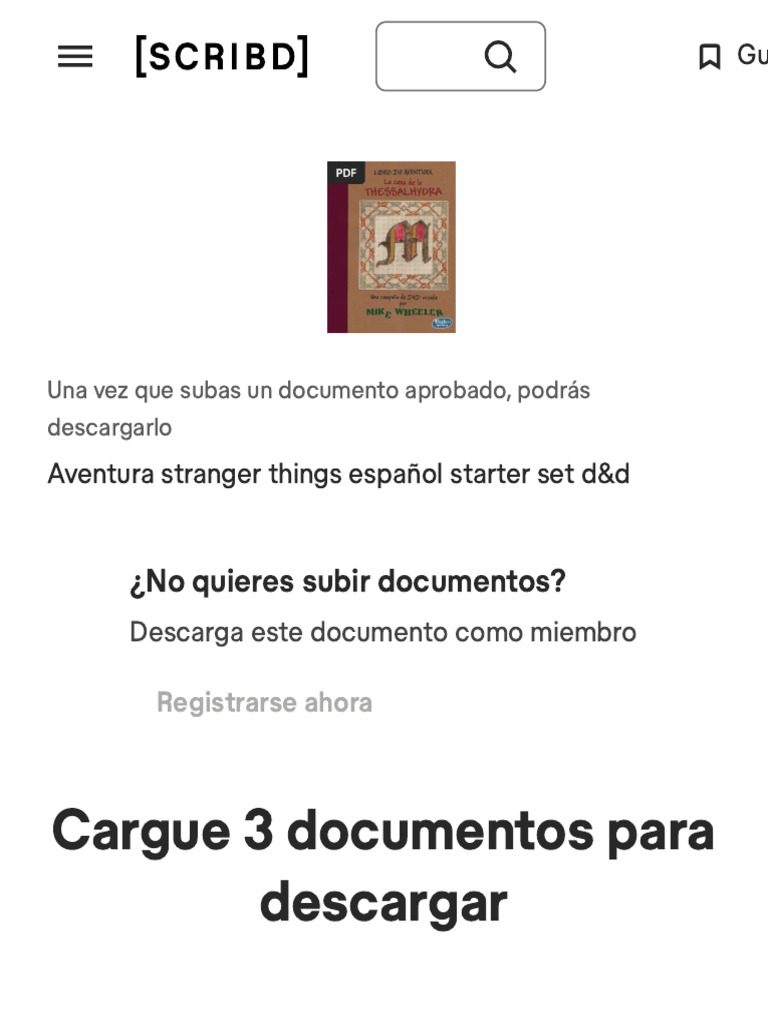 Suba Un Documento - Scribd | PDF | Scribd | ciberespacio