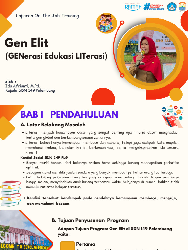 Program Gen Elit Tingkatkan Literasi Murid | PDF