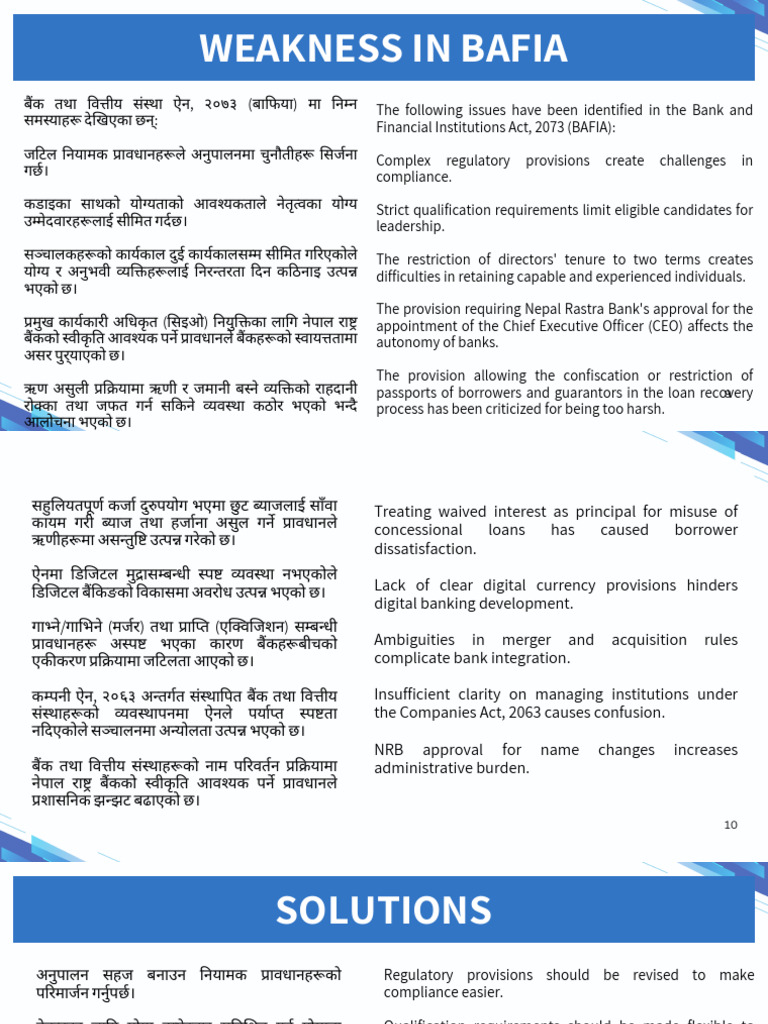 Problems and Solutions of BAFIA | PDF