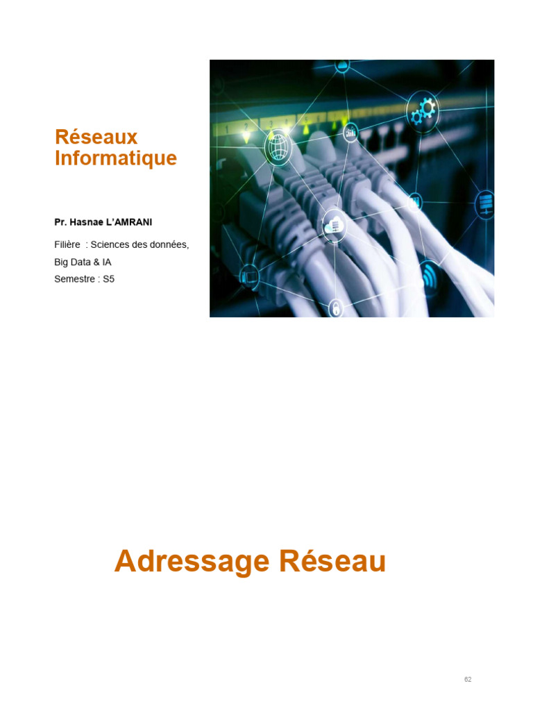 Guide sur l'Adressage Réseau et IP | PDF | Adresse IP | Multidiffusion
