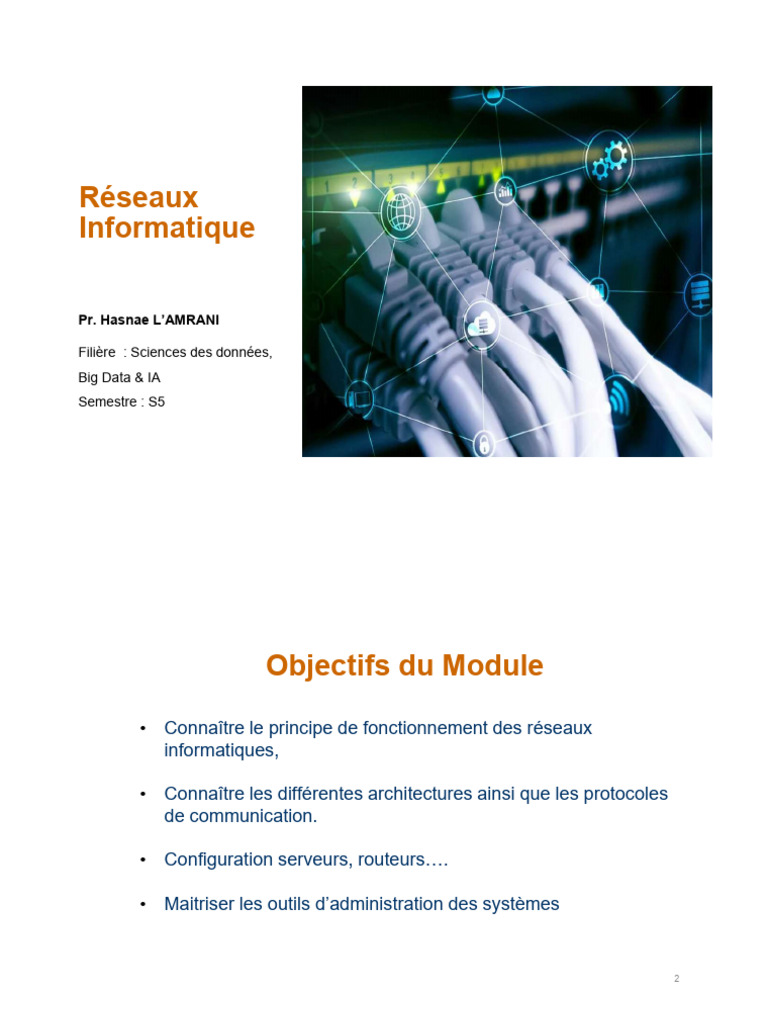 Introduction aux Réseaux Informatiques | PDF | Informatique | Serveur ...