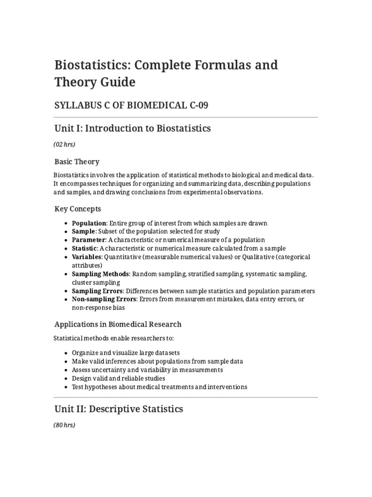 Biostatistics: Key Concepts and Methods | PDF | Normal Distribution ...